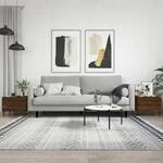 Vidaxl - Couchtische 2 Stk. Braun Eichen-optik 50x50x40 Cm Holzwerkstoff