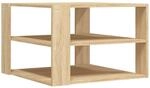 Couchtisch Sonoma-eiche 59,5x59,5x40 Cm Holzwerkstoff Vidaxl