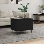 Couchtisch Schwarz 60x44,5x45 Cm Holzwerkstoff Vidaxl