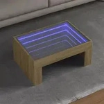 Couchtisch Mit Infinity-led Sonoma-eiche 70x50x30 Cm - Vidaxl