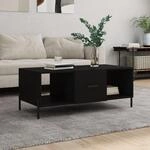 Couchtisch Schwarz 102x50x40 Cm Holzwerkstoff Vidaxl