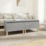 Vidaxl - Beistelltische 2 Stk. Grau Sonoma 50x46x35 Cm Holzwerkstoff