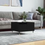 Couchtisch Schwarz 55x55x36,5 Cm Holzwerkstoff Vidaxl