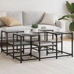 Couchtisch Grau Sonoma 91x91x40 Cm Holzwerkstoff Vidaxl