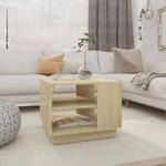 Couchtisch Sonoma-eiche 55x55x43 Cm Holzwerkstoff Vidaxl