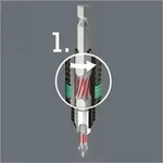 Bit Bitorsion 1/4 Din 3126 C6,3 Ph1x25mm Wera