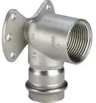 Viega Italia Srl - Viega Sanpress Inox Wandscheibe 437244 15mmxrp 1/2, Stahl