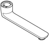 Gussauslauf 13380 L&auml;nge 175 Mm Chrom