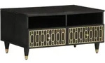 Couchtisch 80x54x40 Cm Massivholz Mango - Vidaxl