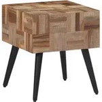 Beistelltisch 40x40x45 Cm Recyceltes Massivholz Teak - Vidaxl