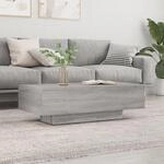 Vidaxl - Couchtisch Grau Sonoma 100x49,5x31 Cm Holzwerkstoff
