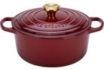 Le Creuset Signature Br&auml;ter Rund 24 Cm Rot