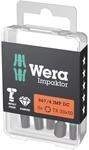 Impaktor Bit F&uuml;r Torx, 1/4 Zoll E 6,3 Set, Torx-profil: Tx30 5 Stk - Wera