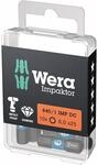 Impaktor Bit F&uuml;r Innen-sechskant, 1/4 Zoll C 6,3 Set, Sechskant: 6mm 10 Stk - Wera