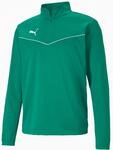 Puma Teamrise 1/4 Zip Herren-sweatshirt Gr&uuml;n 65739405 R L