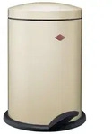 Wesco Alpha M&uuml;lleimer Beige 13 Liter Mit Fu&szlig;pedal