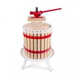 Obstpresse, Weinpresse, Apfelpresse - Korb Aus Holz 12 L