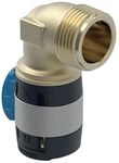 Geberit - Flowfit &Uuml;bergangsbogen 90 Grad Mit Au&szlig;engewinde, Werkstoff Bleifreier