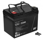 Green Cell - Vrla Agm-batterie 12 V, 33 Ah, Mit Klemme B3.