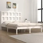 Massivholzbett Ohne Matratze Wei&szlig; 160x200 Kiefernholz Vidaxl