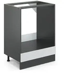 Vicco - Herdumbauschrank R-line, Wei&szlig; Hochglanz, 60 Cm Ohne Arbeitsplatte
