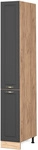 Vicco - Apothekerschrank Fame-line, Anthrazit-gold, 30 Cm