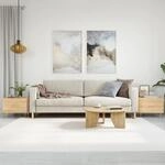 Couchtische 2 Stk. Sonoma-eiche 50x50x40 Cm Holzwerkstoff - Vidaxl