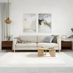 Vidaxl - Couchtische 2 Stk. Braun Eichen-optik 50x46x50 Cm Holzwerkstoff