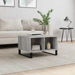 Couchtisch Grau Sonoma 60x50x36,5 Cm Holzwerkstoff Vidaxl