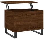 Couchtisch Braun Eichen-optik 60x44,5x45 Cm Holzwerkstoff Vidaxl