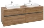 Villeroy & Boch Collaro Waschbeckenunterschrank, F&uuml;r 2