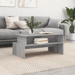 Couchtisch Grau Sonoma 90x55x42,5 Cm Holzwerkstoff Vidaxl