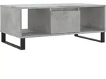 Vidaxl - Couchtisch Betongrau 90x50x36,5 Cm Holzwerkstoff
