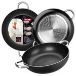 Ibili Honda 2 Griffe Silber 36 Cm Bratpfanne