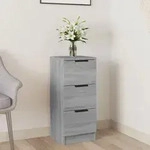 Vidaxl Sideboard Grey Sonoma 30x30x70 Cm Engineered Wood