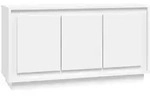 Sideboard Wei&szlig; 102x35x55 Cm Holzwerkstoff Vidaxl