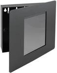 Hmf 1050-02 Schl&uuml;sselkasten Fotorahmen Mit 5 Haken, 22 X 20 X 5 Cm, Schwarz