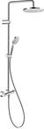 Duravit - Duschen - Brauseset Mit Thermostat, Durchmesser 25 Cm, 3 Strahlarten,...