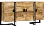 Sideboard Massivholz Mango 150x40x80 Cm Vidaxl