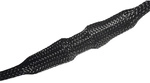 Hellermanntyton - 170-11500 Hegp15-pet-bk Geflechtschlauch Schwarz Polyester 10...
