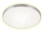 Briloner - Led Deckenleuchte Deckenlampe Backlighteffekt 18w Kunststoff Wei&szlig;-alu