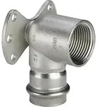 Viega Italia Srl - Viega Sanpress Inox Wandscheibe 437251 18mmxrp 1/2, Stahl
