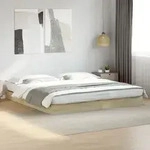Bettgestell Ohne Matratze Sonoma-eiche 180x200 Cm Holzwerkstoff Vidaxl