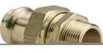 Verschraubung Mit Sc Sanpress 2265 Flachdichtend In 22mm X R3/4 Sibr - Viega