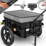 Fahrradanh&auml;nger Lastenanh&auml;nger Handwagen Mit Kupplung Hochdeichsel F&uuml;r...