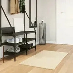 Vidaxl - Teppich Huarte Kurzflor Weich Und Waschbar Creme 60x110 Cm
