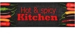 K&uuml;chenteppich Waschbar Hot & Spicy 60x300 Cm Vidaxl