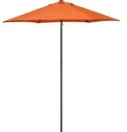Sonnenschirm &Oslash;196 Cm, Sechseckig Balkonschirm Strandschirm Windfest Stabil