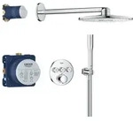 Precision Smartcontrol - Brauseset Mit Thermostat F&uuml;r Unterputzmontage, Durchmesser