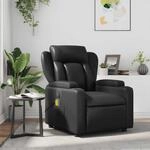 Massagesessel Schwarz Kunstleder - Vidaxl